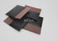 حقيبة موصلة سوداء لامعة من طبقتين ، 4 × 6 بريد فقاعي أسود معدني
